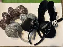 （まとめ売り）ディズニー カチューシャ 4点セット　おまけ付きのサムネイル