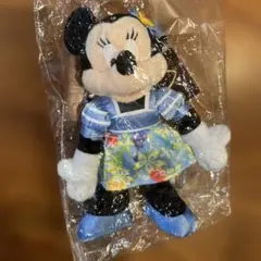 AULANI ディズニー ミニーマウス ぬいぐるみ キーチェーン