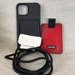 FREITAG iPhone14ケース 黒 ストラップ付きのサムネイル