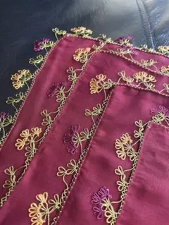 トルコ伝統刺繍イーネオヤスのストール・ヒジャブ