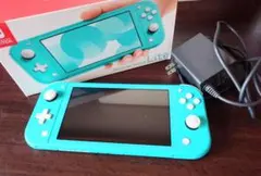 Nintendo Switch Lite ターコイズ 本体 充電器付き