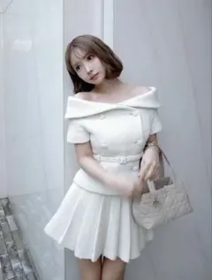 Mistreass Lace Cuffs Jacket Dress 美品 - メルカリ