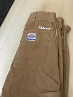 Dickies x-largeコラボブラウン ワークパンツ サイズ30のサムネイル