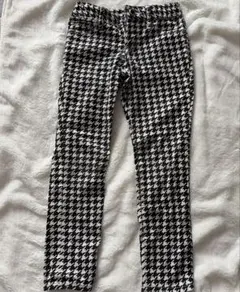 GapKids 千鳥格子柄 ロングパンツ 120cm