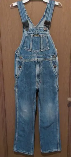 BOBSON デニムオーバーオールライトブルー