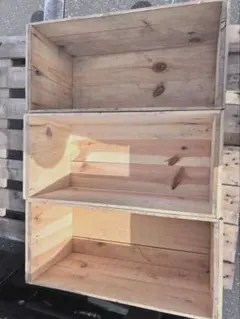 りんご箱　3個セット　アンティーク用