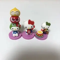 ハローキティコラボレーションチョコエッグ 3点セット
