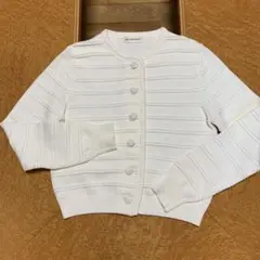lNED綿ニットカーディガン