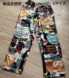 カジュアルパンツ イージーパンツ 派手パンツ ワイドパンツ ジョガーパンツ L