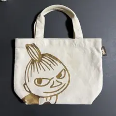 ムーミン リトルミイ　トートバッグ　ミニバッグ 生成り アイボリー
