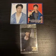 LEIYA 瀬口黎弥 トレーディングカード 3枚セット