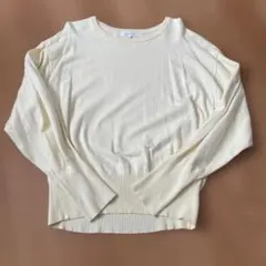 グローバルワーク　スッキレイクルーネック　プルオーバー　M