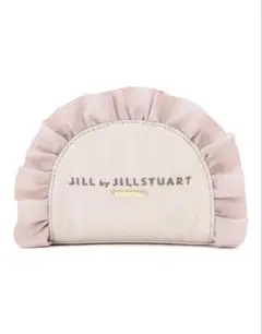 ジルバイジルスチュアート　ポーチ　ラウンドフリルポーチ　ピンク