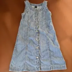 GAP KIDS デニム ジャンバースカート L(10)