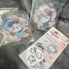 土井半助 きり丸 忍たま乱太郎 フリューくじ 桜もちぴこの段 3点セット