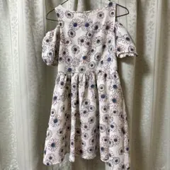 emsexcite 花柄オフショルダーミニワンピース