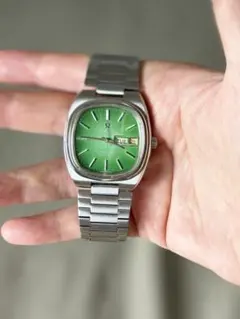 [Rare] OMEGA Seamaster Antique Automatic Green Vintage