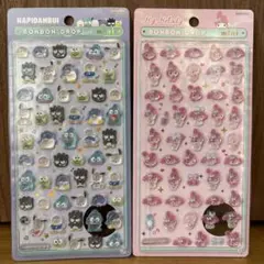 【正規品】ボンボンドロップシールミニ サンリオ はぴだんぶい&マイメロディ