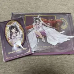 原神　fes 少女 コロンビーナ アクスタ、缶バッジ