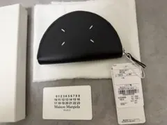 Maison Margiela ブラックコインケース 半月型