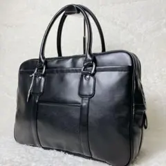 【未使用】COMME des GARCONS 2層式 ビジネスバッグ ブラックのサムネイル
