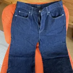 UNIQLO ワイドストレートジーンズ24