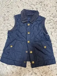babyGAPベイビーギャップ♡90cmネイビー キルティング ダウンベスト