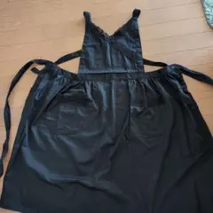 mille schön 黒いレース付きエプロン