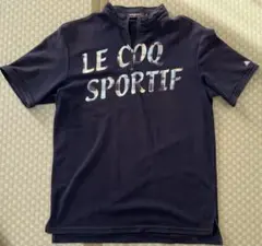 LE COQ SPORTIF ネイビー ポロシャツ LL
