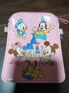 ディズニー チケットホルダー コインケース　ミニーミッキー