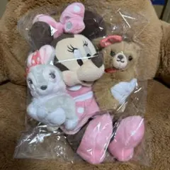 ユニベスティーズ エイン ラビット＆ミニー＆プリン ぬいぐるみ