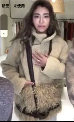 アリシアスタン ☆ムートンコート☆新品☆Mのサムネイル