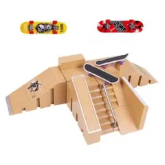 激安在庫処分品！　指スケ 二個＋ パークセット フィンガーボード テックデック TECH DECK ランプ　ミニスケボー スケートボード スケボー 指スケ パーク 指スケボー スケボー スケートボード ランプ