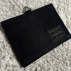 PORTER ポーター ブラック パスケース IDカードホルダー