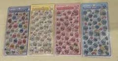 ボンボンドロップシール　しずくちゃん大　正規品　４枚セット
