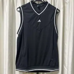 adidas ブラック ゴルフ　ノースリーブ ベスト