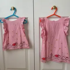 お値下げ　ギャップ　ダンボ　ワンピース　姉妹　お揃い
