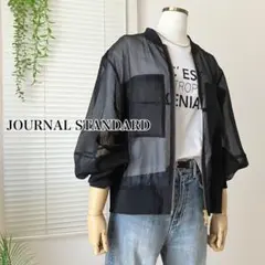 【2024SS】JOURNAL STANDARD シアーMA-1 ブルゾン 黒