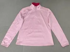 (L04076) 美品 NIKE GOLF 裏微起毛ハーフジップ長袖プルオーバー