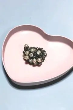 ヴィンテージ風パールリング