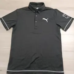 PUMA ブラック ポロシャツ メンズ