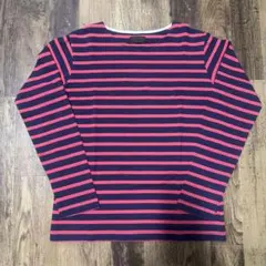 IN THE MARKET ボーダー 長袖 カットソー ネイビー レッド