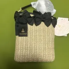 新品しまむらNINA'S m petit ショルダーバッグ リボンのサムネイル