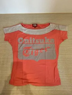 Onitsuka TigerコーラルピンクTシャツのサムネイル