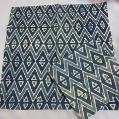 幾何学模様 コットン ランチョンマット　2枚セット