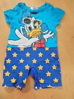 【Disney】ドナルドロンパース80cm