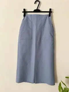 ROPÉ PICNIC ライトブルー ロングタイトスカート 38