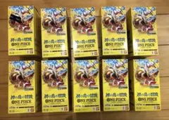 ONE PIECE 神の島の冒険 未開封 テープ付き　10BOX OP15 ONE PIECE 神の島の冒険 全て未開封 テープ付き 10BOX OP15 | Mercari