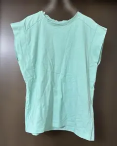 ZARA ミントグリーン ノースリーブ　半袖Tシャツ 9-10 140㎝のサムネイル