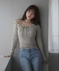 andmary Ami line tops ivory - メルカリ